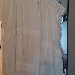 Torrid White Maxi Skirt